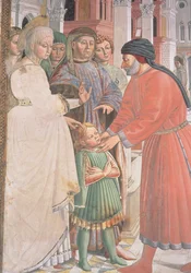 St. Augustine as a Boy (detail)
